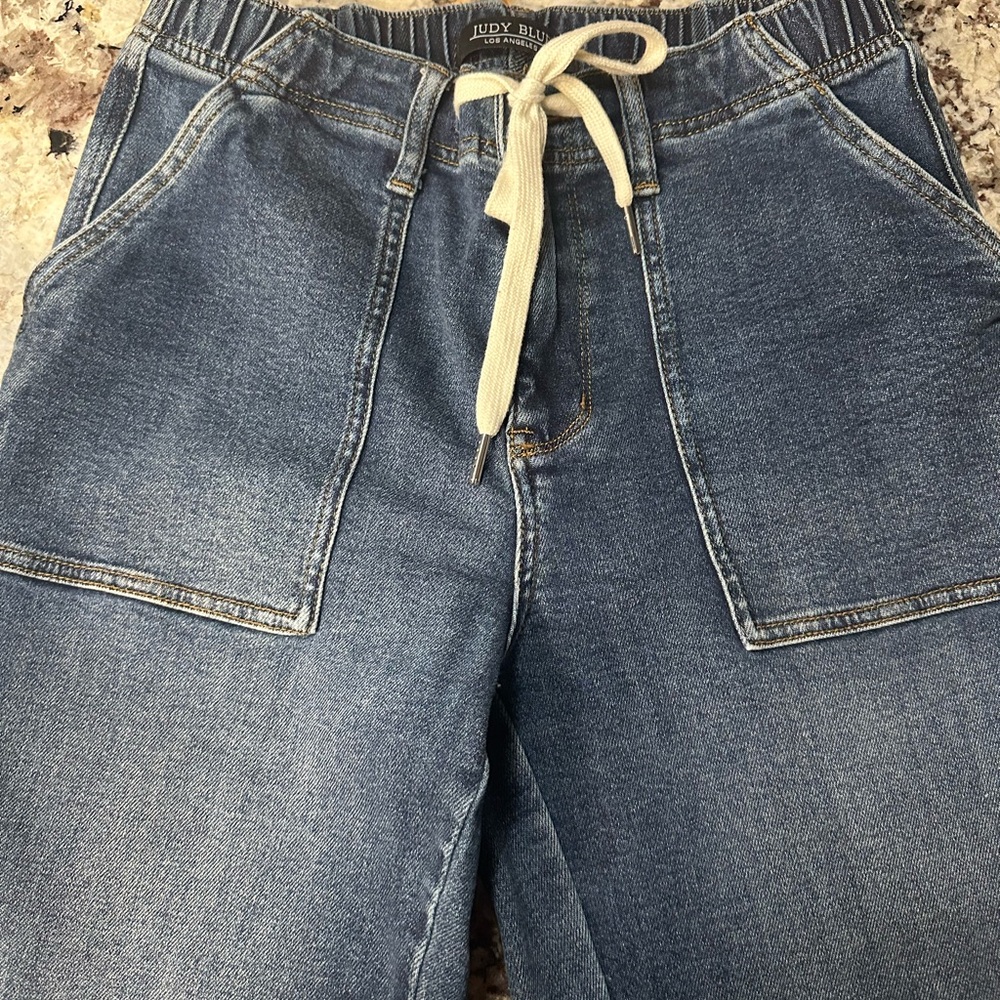 Judy Blue Los Angeles Blue Denim Joggers